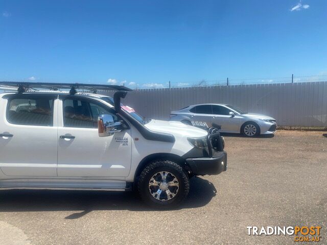 2012 Toyota Hilux SR (4X4) Ute Manual