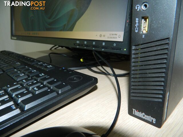 Lenovo ThinkCentre M73 Desktop-Core i5-4th Gen/8GB RAM/256GB SSD