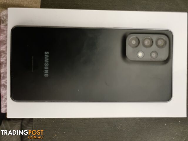 As new Samsung Galaxy A53 mobile phone