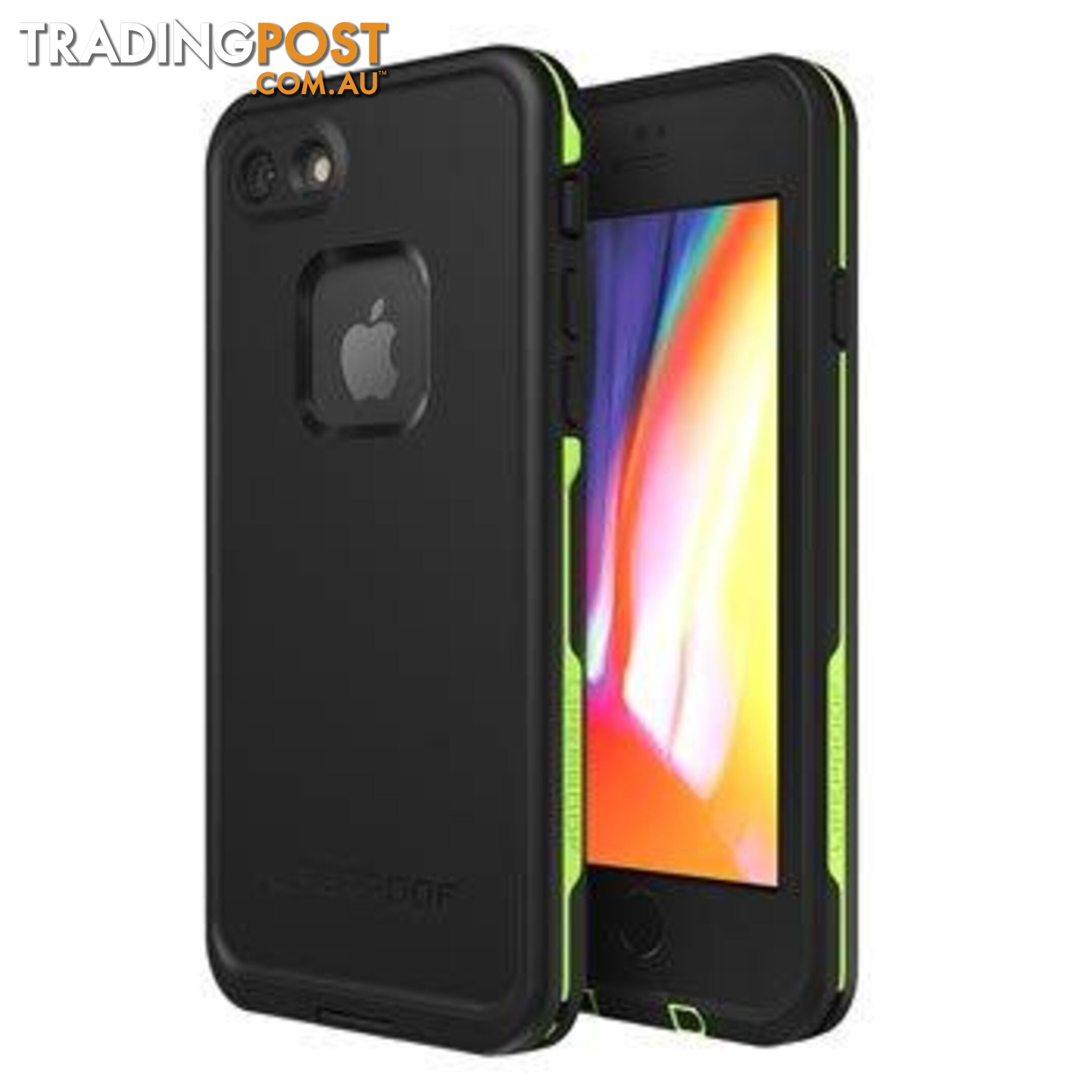 LifeProof Fre Case For iPhone 7/8/SE - LifeProof - Black Lime - 660543426905