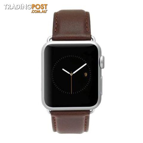 Case-Mate Signature Leather Apple Watch band For Apple Watch 42mm - Case-Mate - Tobacco - 846127171083