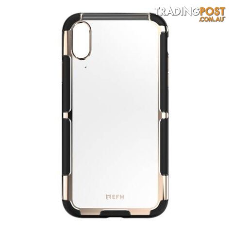 EFM Cayman D3O Case Armour For iPhone Xs Max - Gold Trim - EFM - 9319655065458
