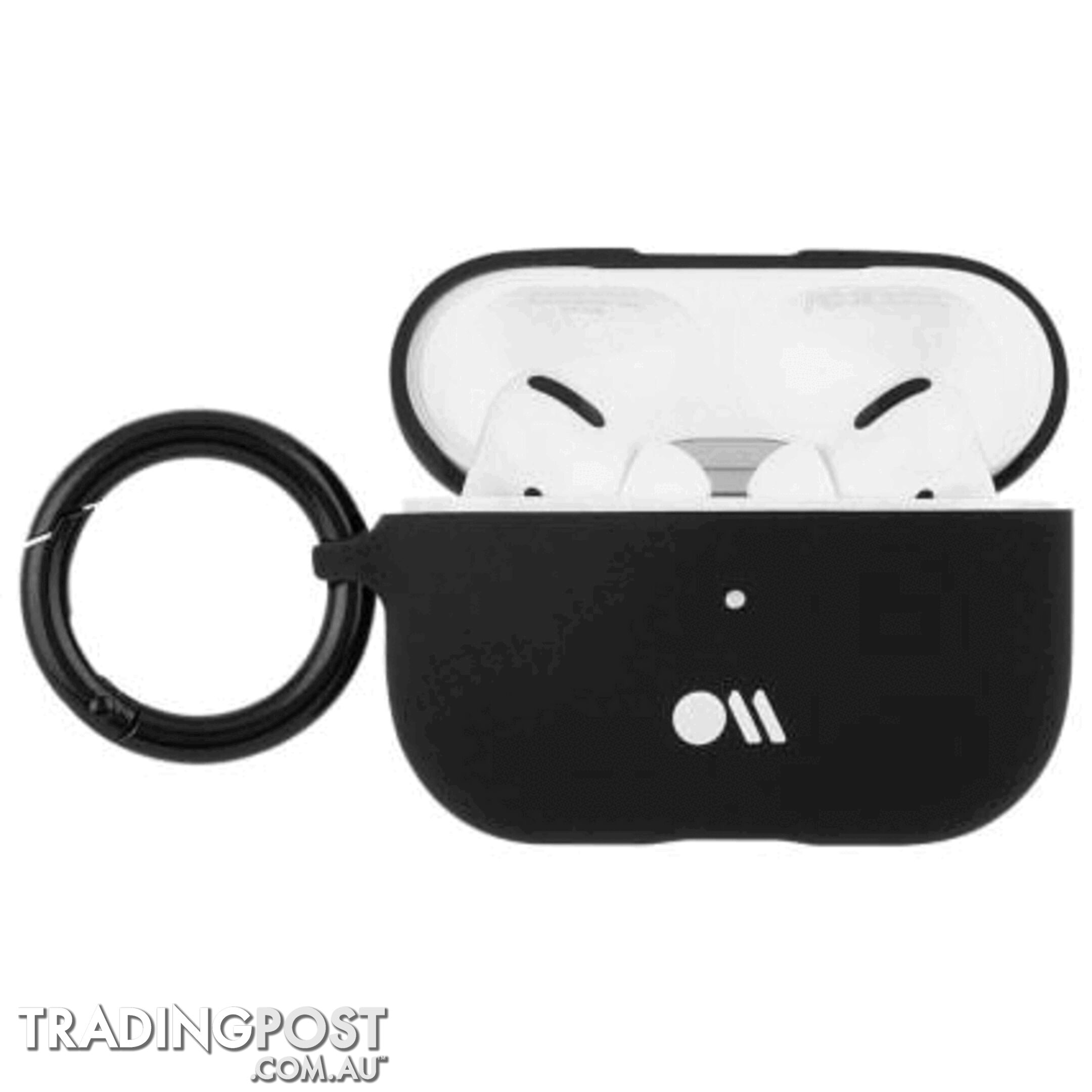 Case-Mate Hookups For AirPods PRO - Case-Mate - Leather Black - 846127191098