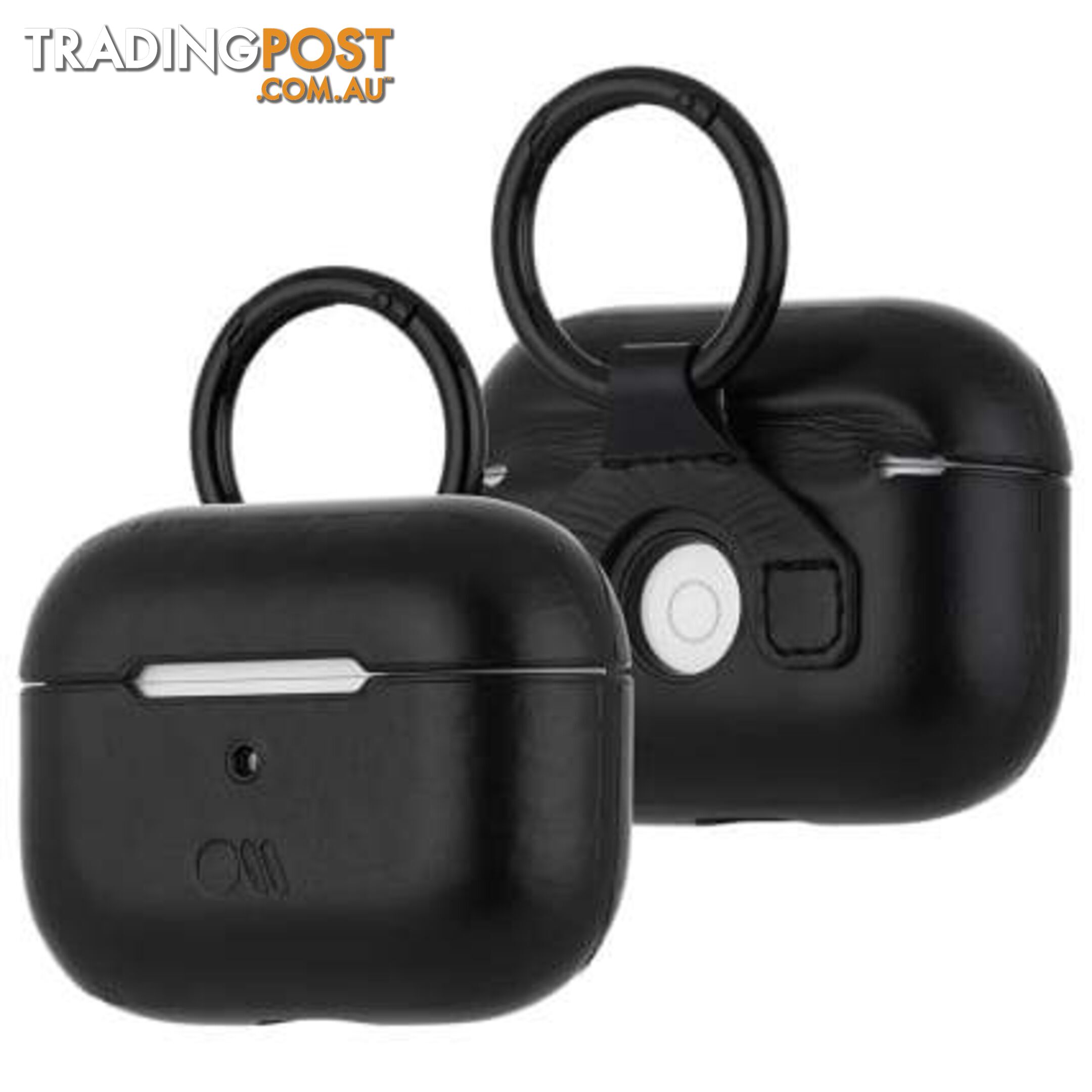 Case-Mate Hookups For AirPods PRO - Case-Mate - Leather Black - 846127191098