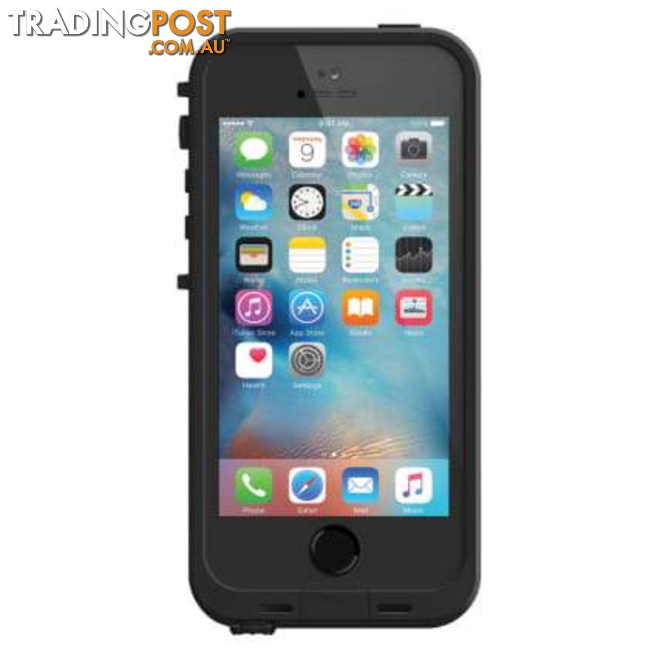 LifeProof Fre Case For iPhone SE/5s/5 - LifeProof - Black - 660543399216