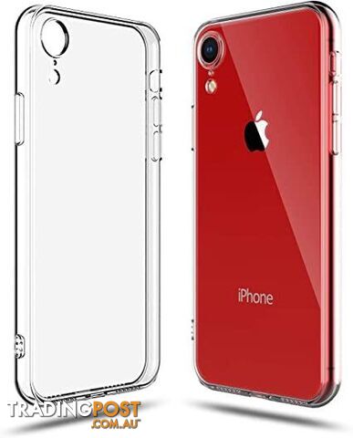 Soft Silicone Rubber Case - Clear for iPhone XR - OZ
