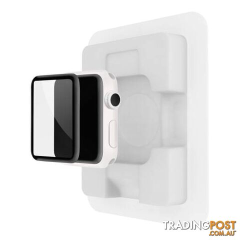 Belkin SCREENFORCE UltraCurve Screen Protection For Apple Watch Series 3/2, 38mm - Clear - Belkin - 745883774616 - photo 2 of 4