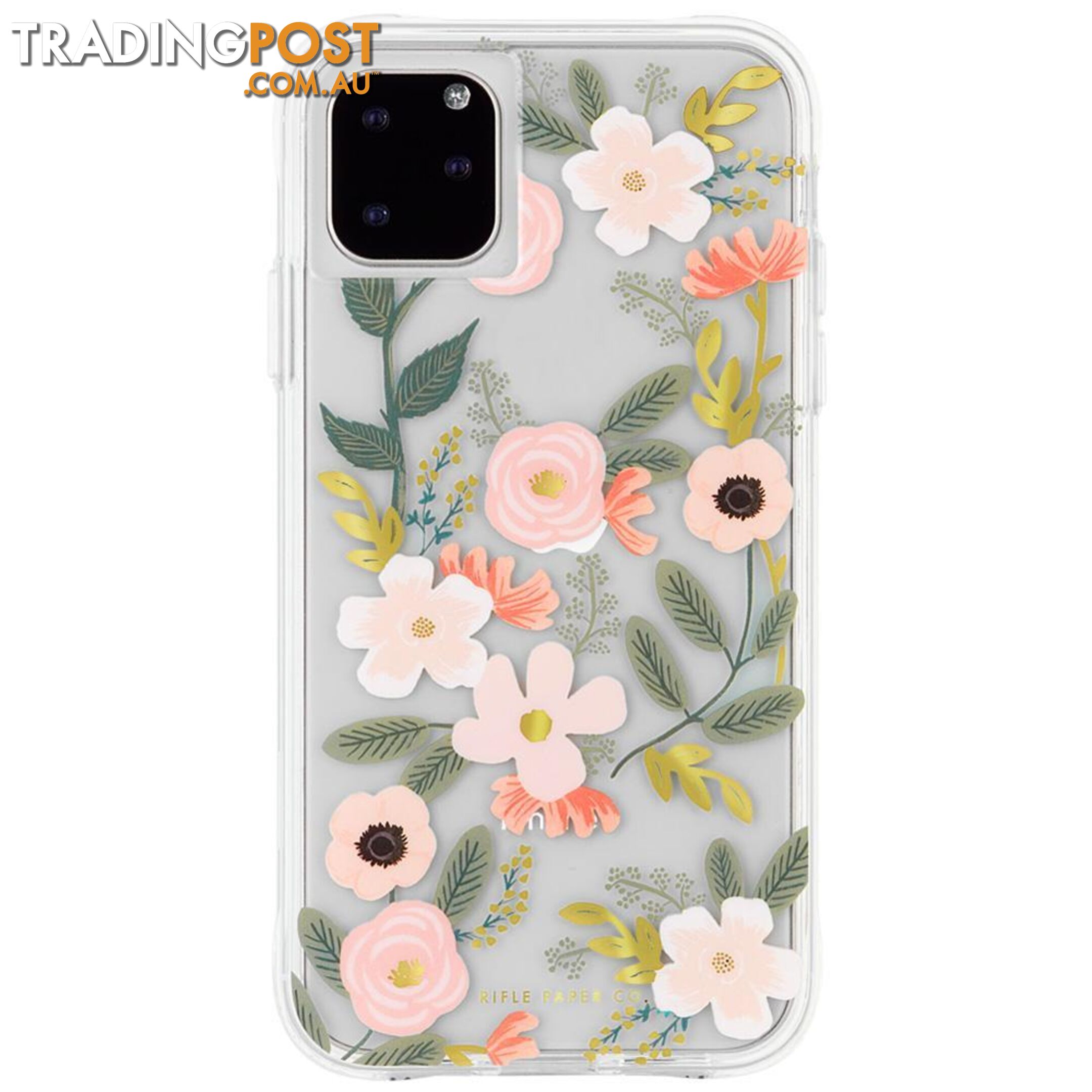 Case-Mate Rifle Paper Case For iPhone 11 Pro - Case-Mate - Wild Rose - 846127185707