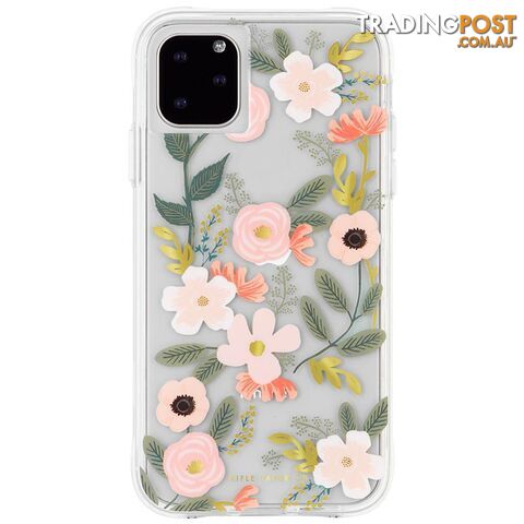 Case-Mate Rifle Paper Case For iPhone 11 Pro - Case-Mate - Wild Rose - 846127185707