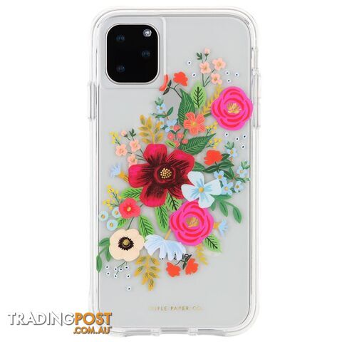 Case-Mate Rifle Paper Case For iPhone 11 Pro - Case-Mate - Wild Rose - 846127185707