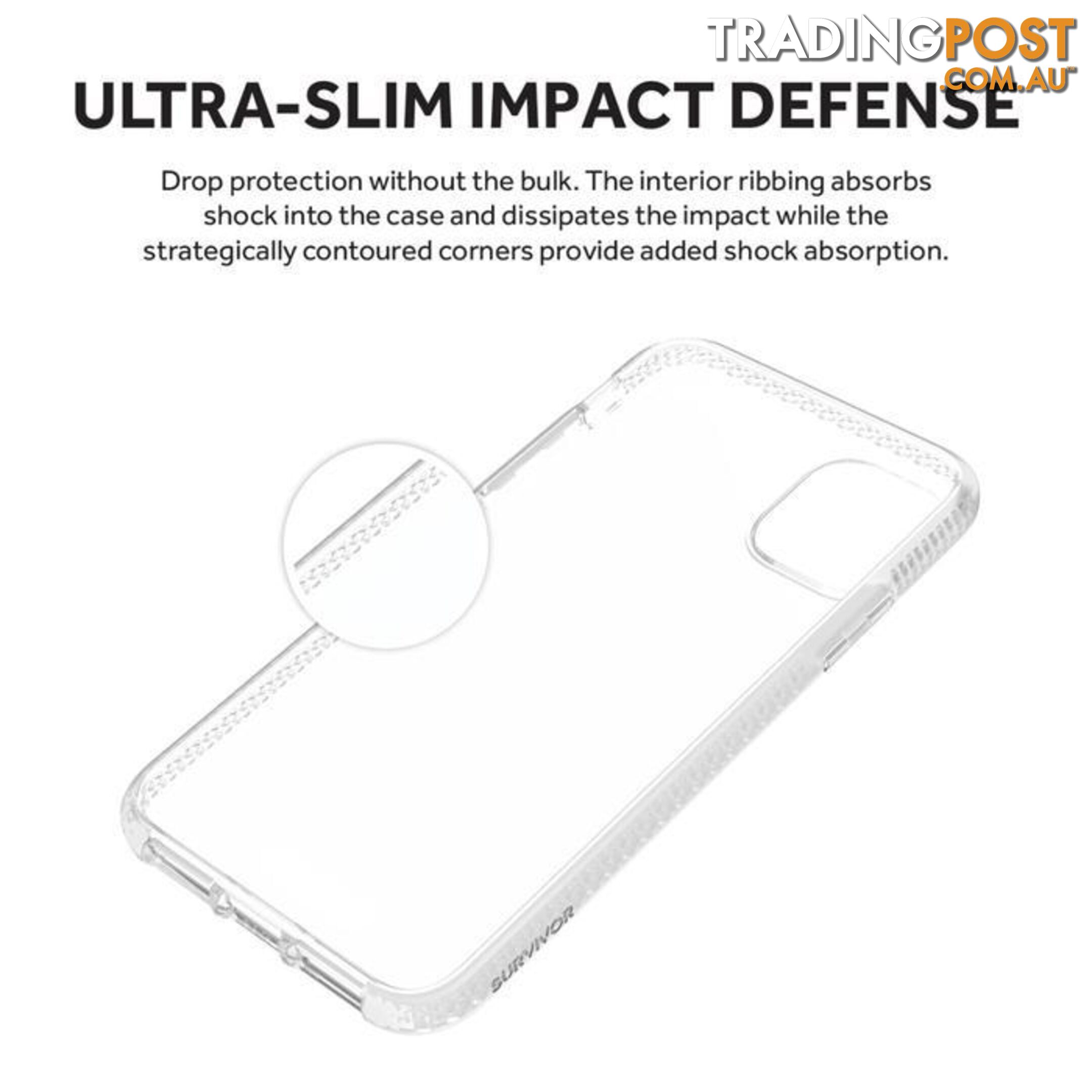 Griffin Survivor Clear for iPhone 11 Pro Max - Clear - Griffin - Clear - 191058106919