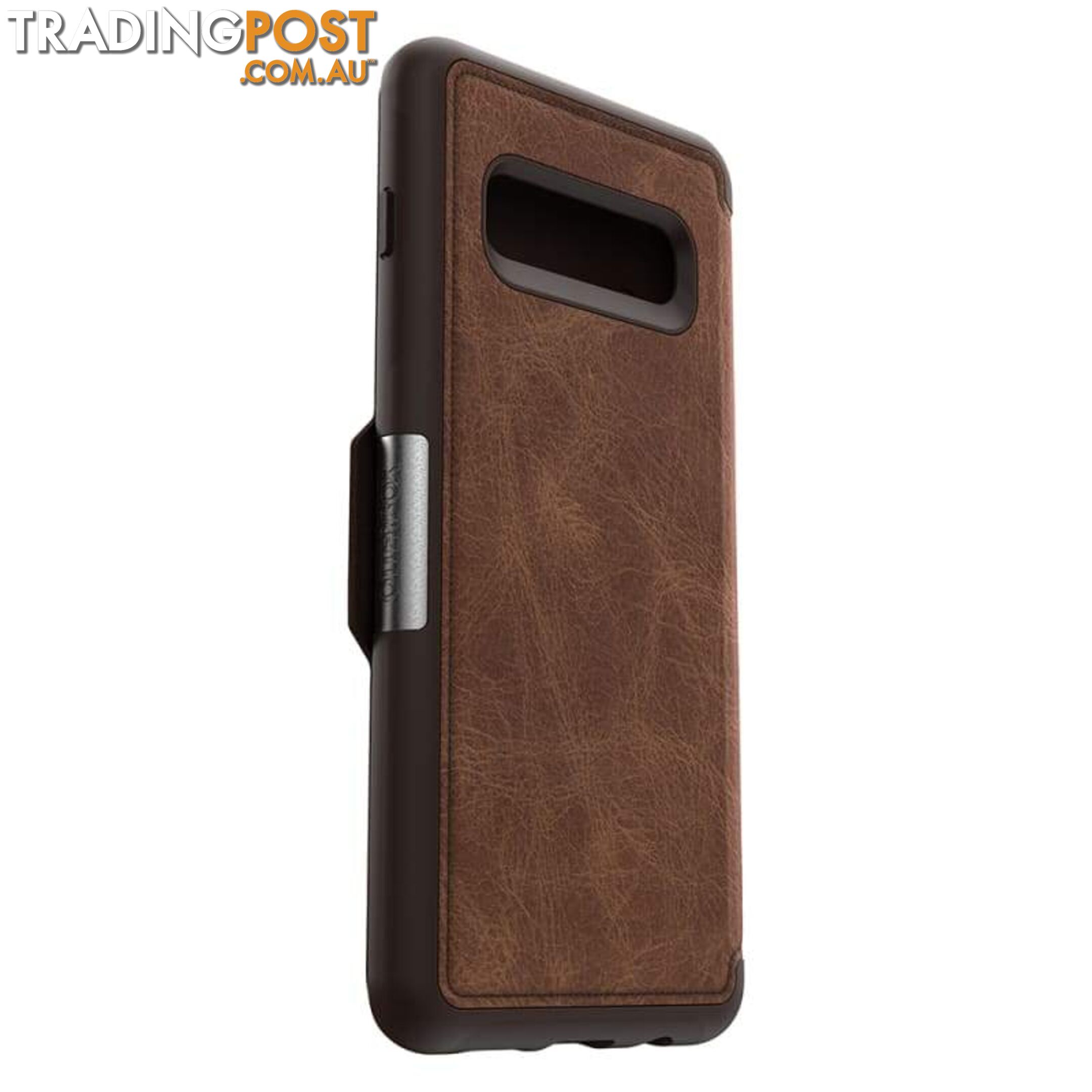 OtterBox Strada Folio Case For Samsung Galaxy S10+ - OtterBox - Espresso - 660543493679