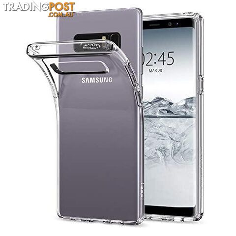 Soft Silicone Rubber Case - Clear for Samsung Galaxy Note 8 - OZ