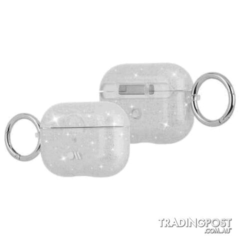 Case-Mate Sheer Crystal Hookups For AirPods PRO - Case-Mate - Clear - 846127191036