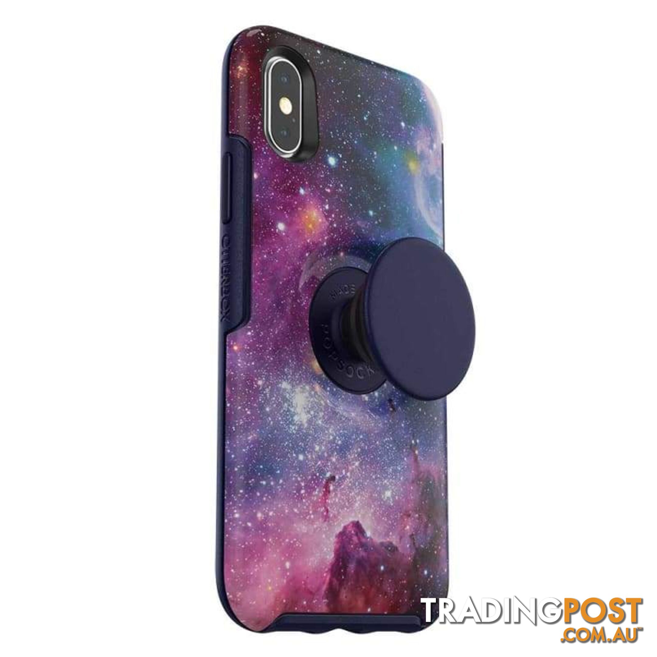 OtterBox Otter + Pop Symmetry Case For iPhone X/Xs - OtterBox - Blue Nebula - 660543497998