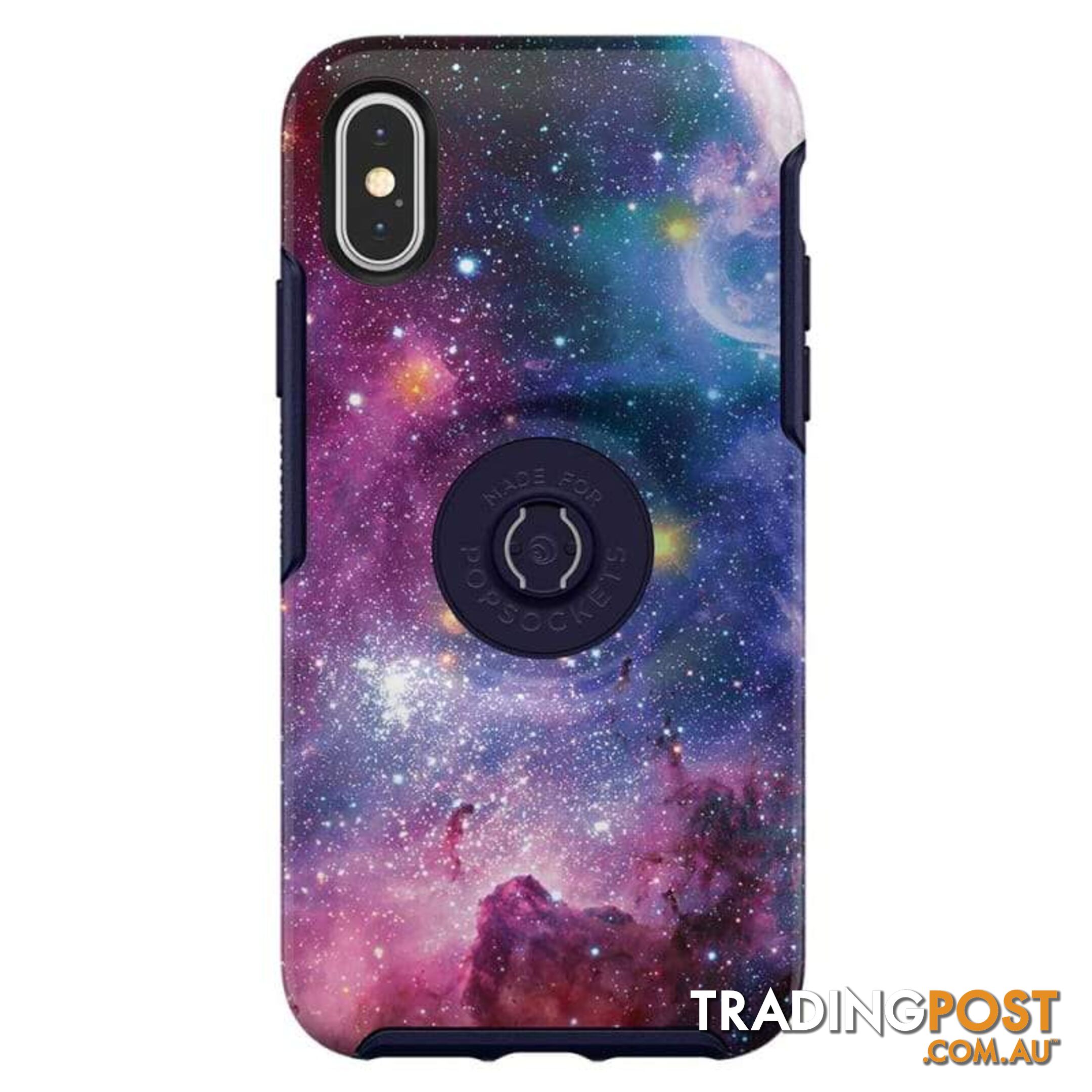 OtterBox Otter + Pop Symmetry Case For iPhone X/Xs - OtterBox - Blue Nebula - 660543497998