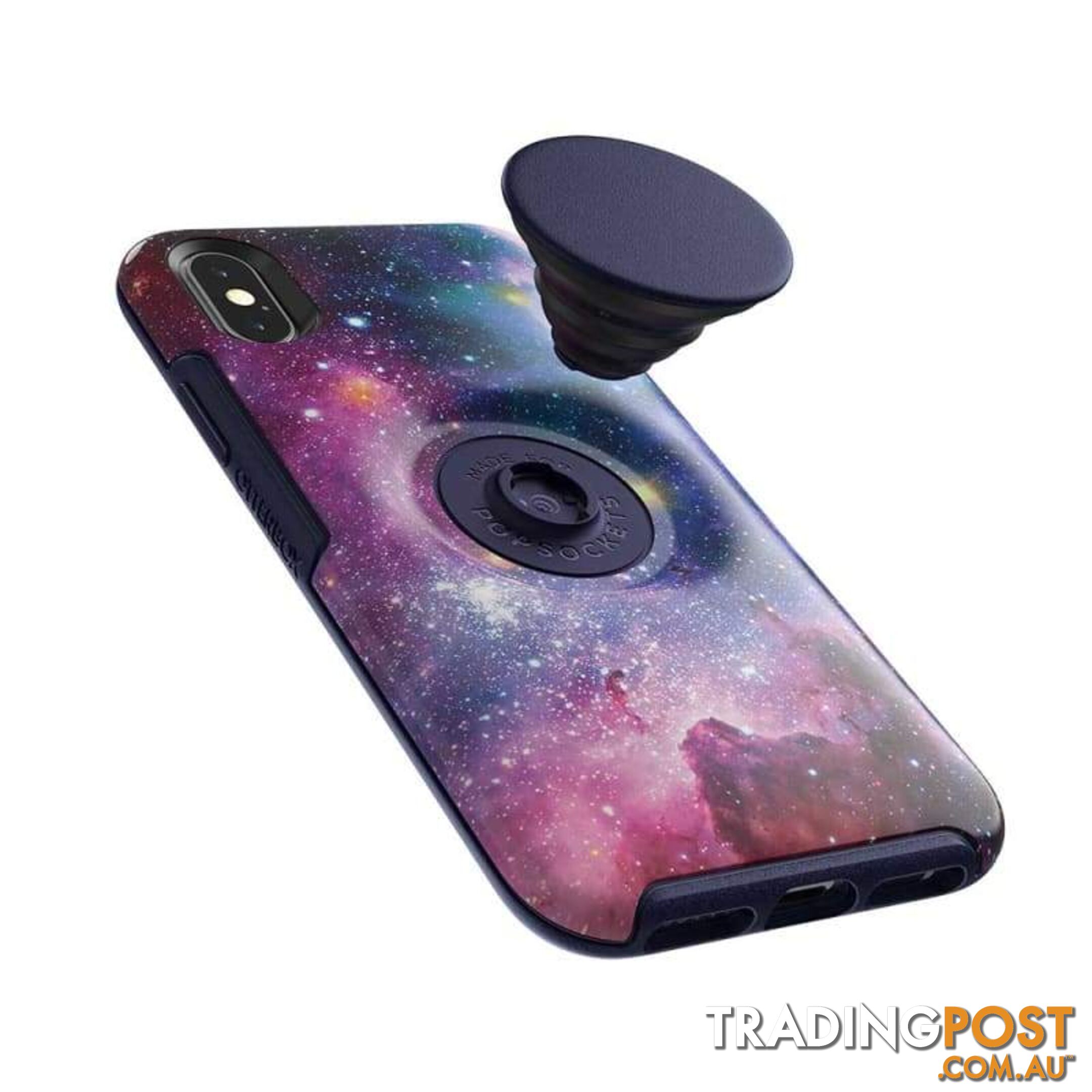 OtterBox Otter + Pop Symmetry Case For iPhone X/Xs - OtterBox - Blue Nebula - 660543497998