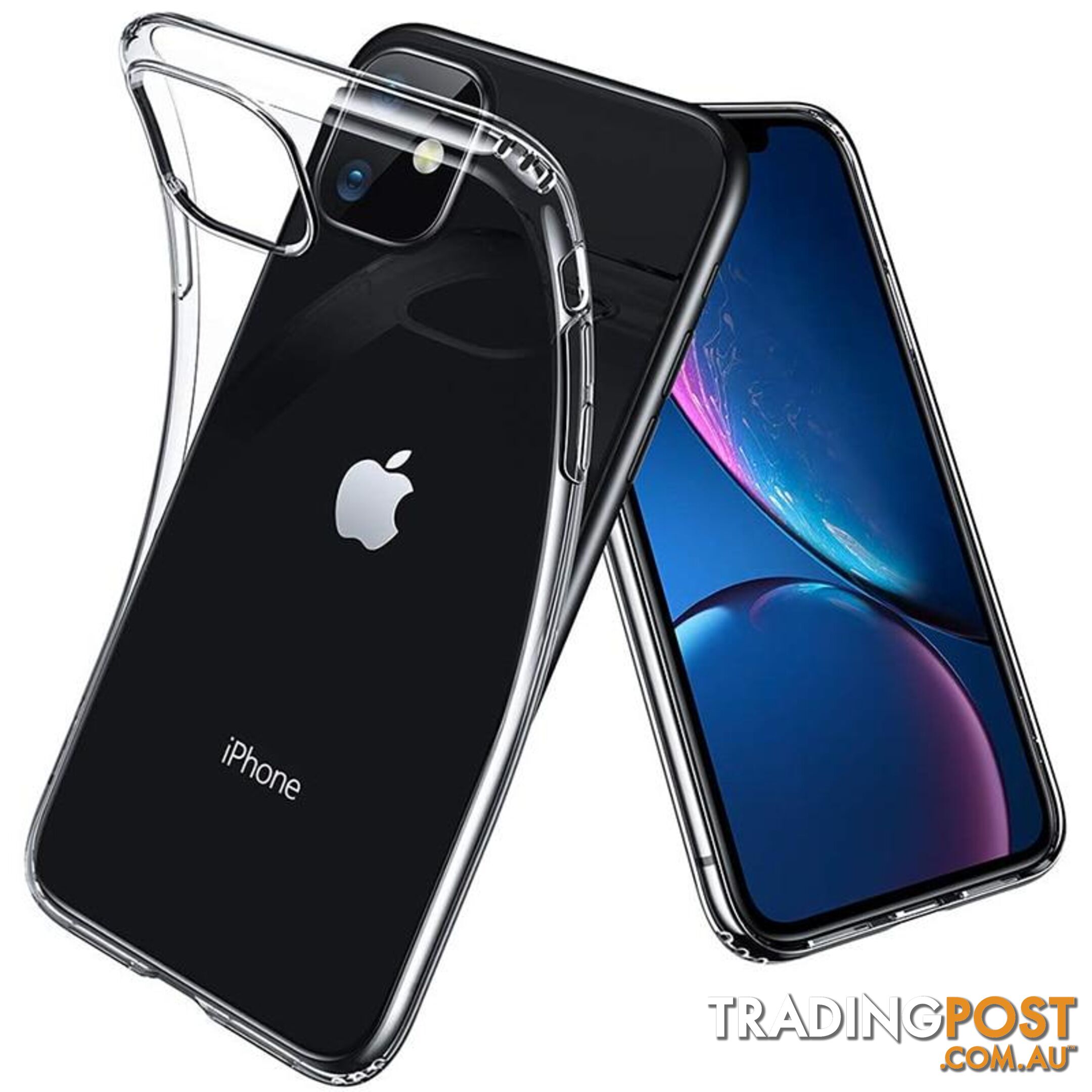 Soft Silicone Rubber Case - Clear for iPhone XR|11 - OZ