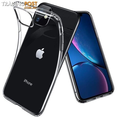Soft Silicone Rubber Case - Clear for iPhone XR|11 - OZ