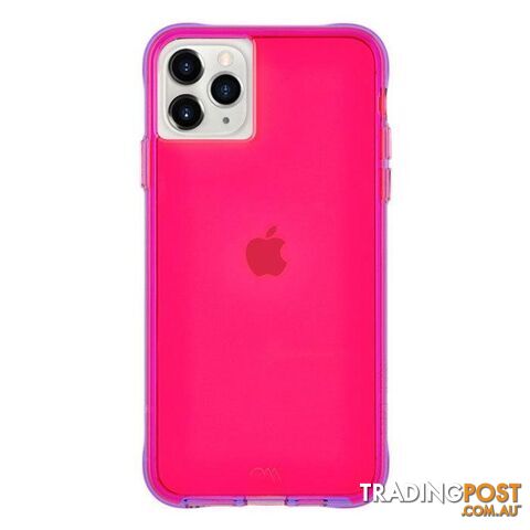 Case-Mate Tough Neon Case For iPhone 11 Pro Max - Case-Mate - Hyper Pink - 846127186001
