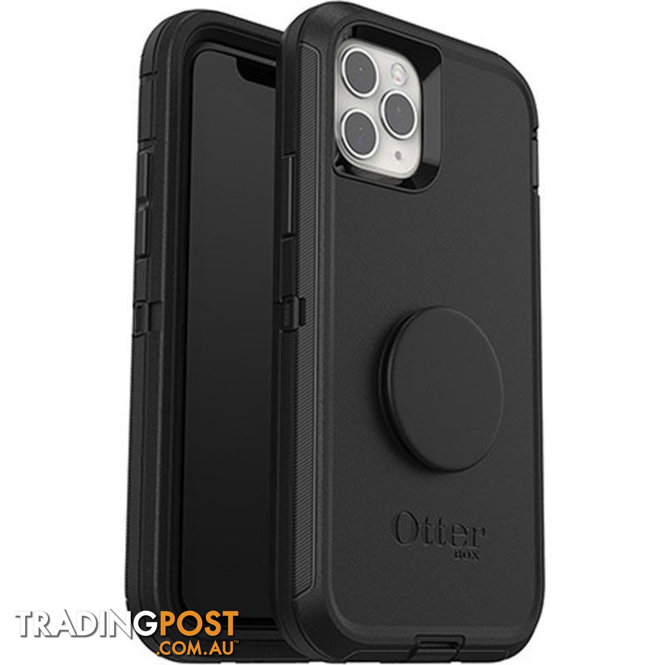 Genuine Otterbox Otter + Pop Defender Case For iPhone 11 Pro - OtterBox - Black - 660543511748