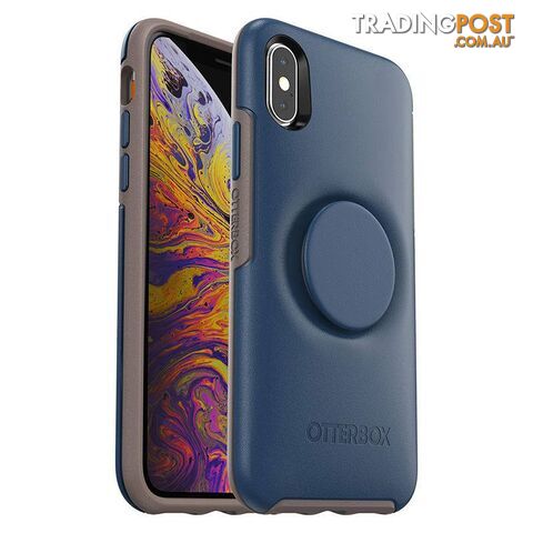 OtterBox Otter + Pop Symmetry Case For iPhone X/Xs - OtterBox - Go to Blue - 660543495901