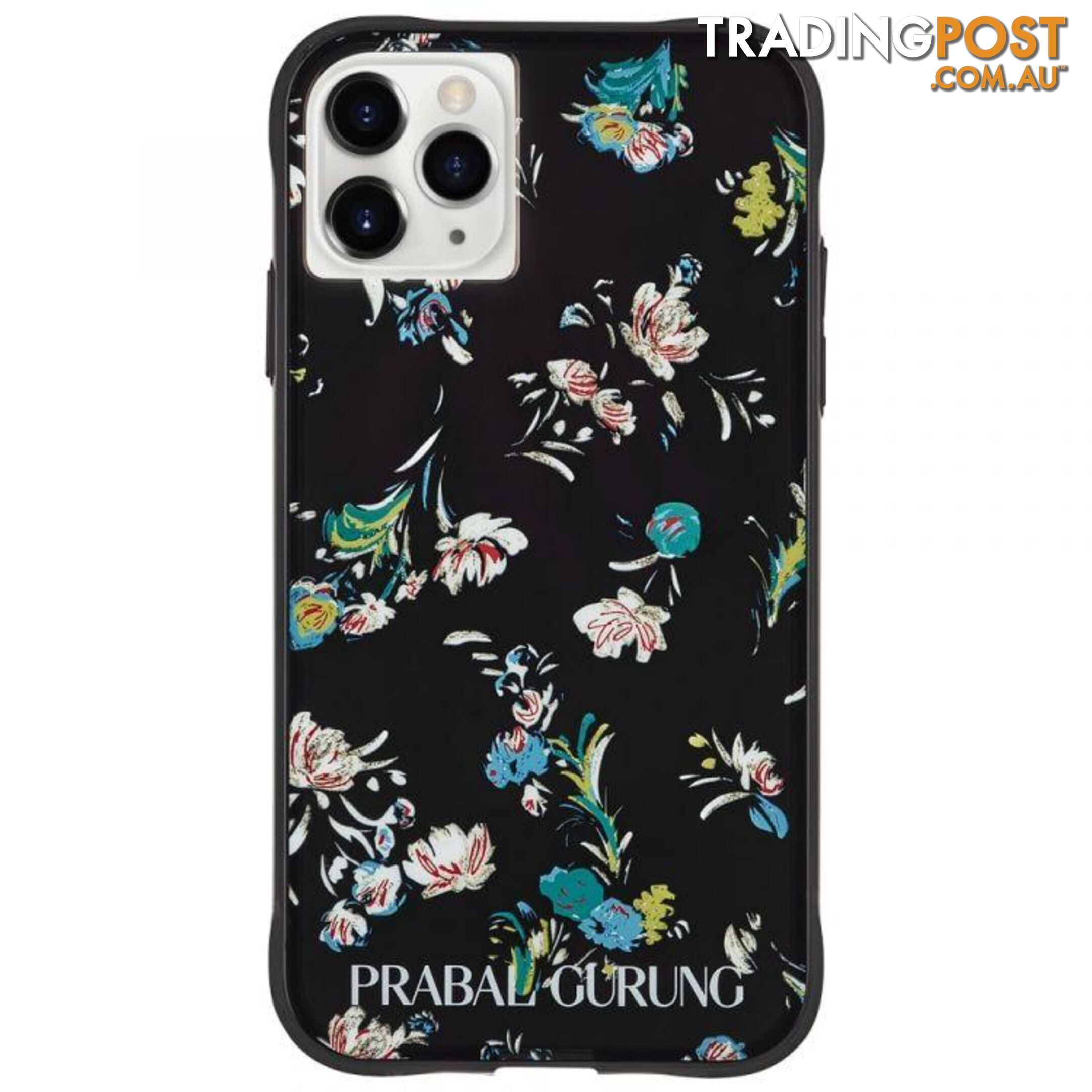 Case-Mate Prabal Gurung Case For iPhone 11 Pro Max - Case-Mate - Black Floral - 846127189149