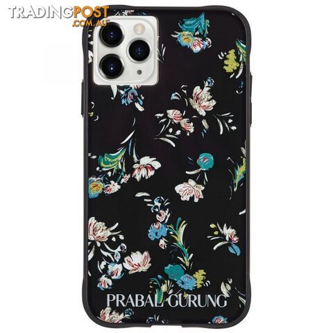 Case-Mate Prabal Gurung Case For iPhone 11 Pro Max - Case-Mate - Black Floral - 846127189149