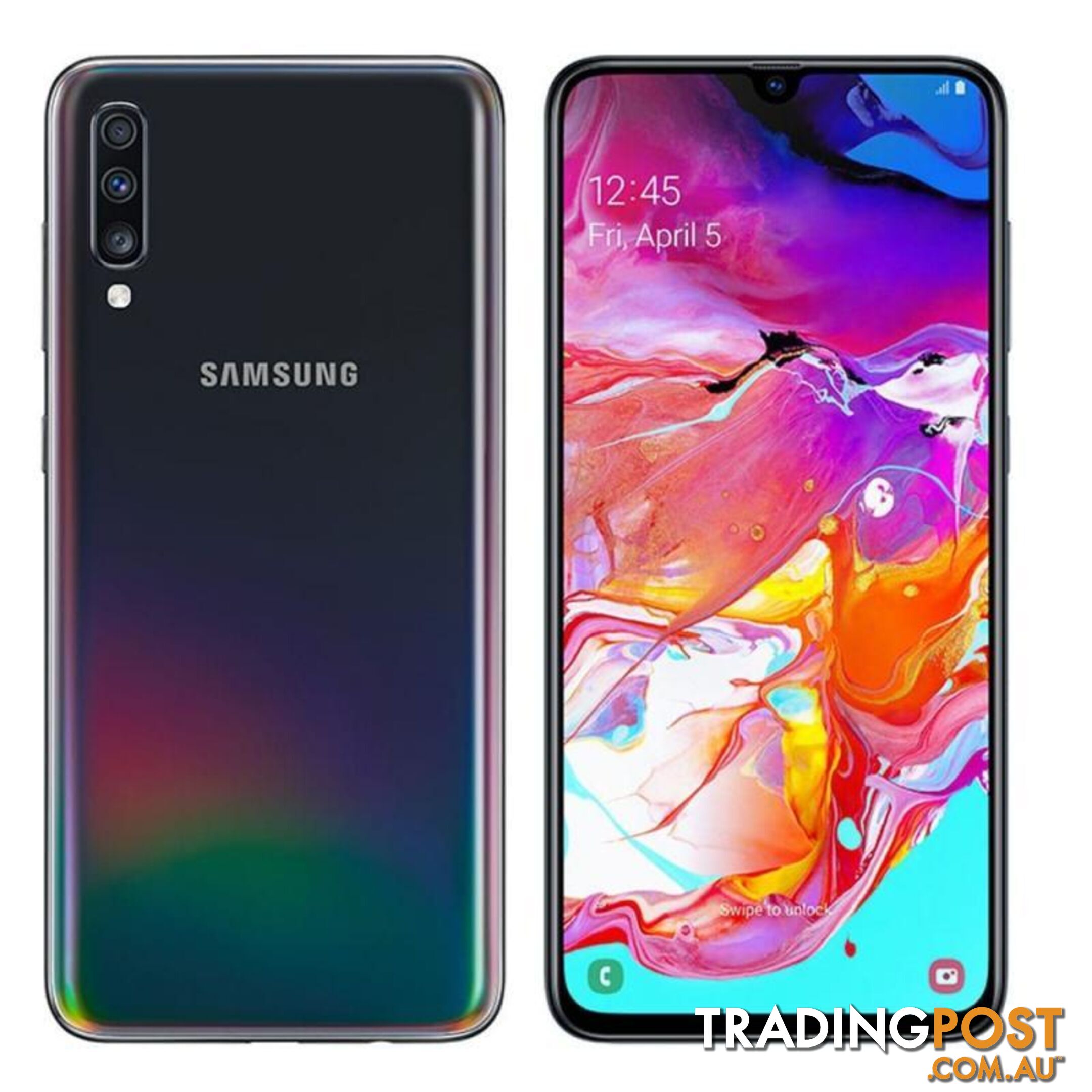 Samsung Galaxy A70 (6.7", 32MP, 4500mAh, 128GB/6GB) Brandnew - White