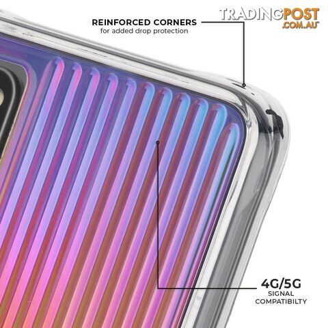 Case-Mate Tough Groove Case For Samsung Galaxy S20+ - Case-Mate - Iridescent - 846127192316