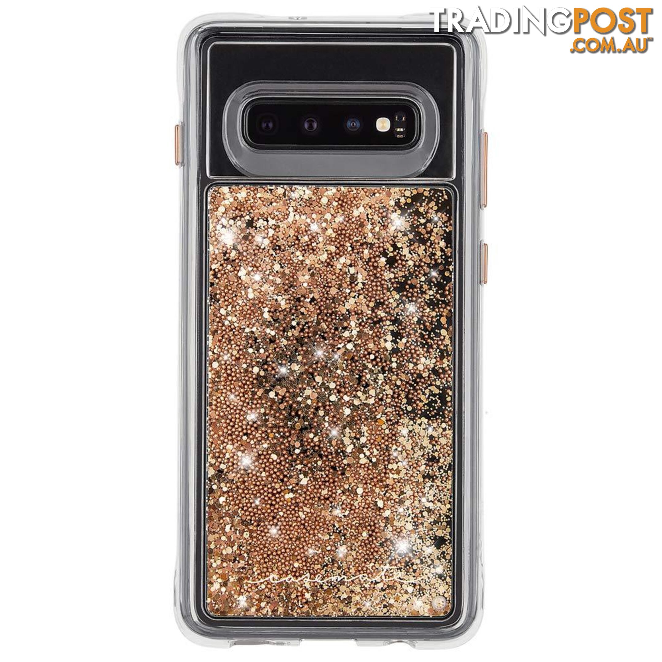 Case-Mate Waterfall Case For Samsung Galaxy S10+ - Case-Mate - Gold - 846127183468