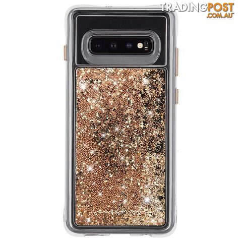 Case-Mate Waterfall Case For Samsung Galaxy S10+ - Case-Mate - Gold - 846127183468