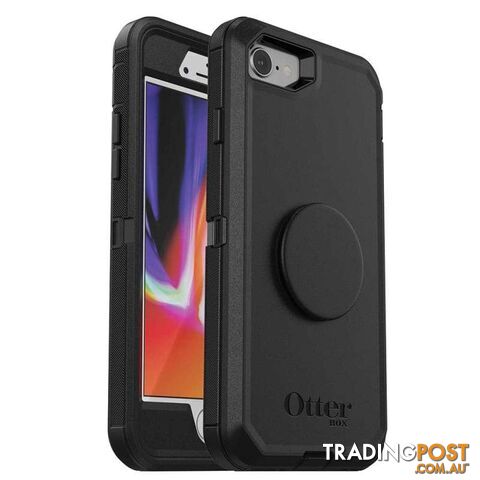 OtterBox Otter + Pop Defender Case For iPhone 7/8/SE - OtterBox - Black - 660543498735