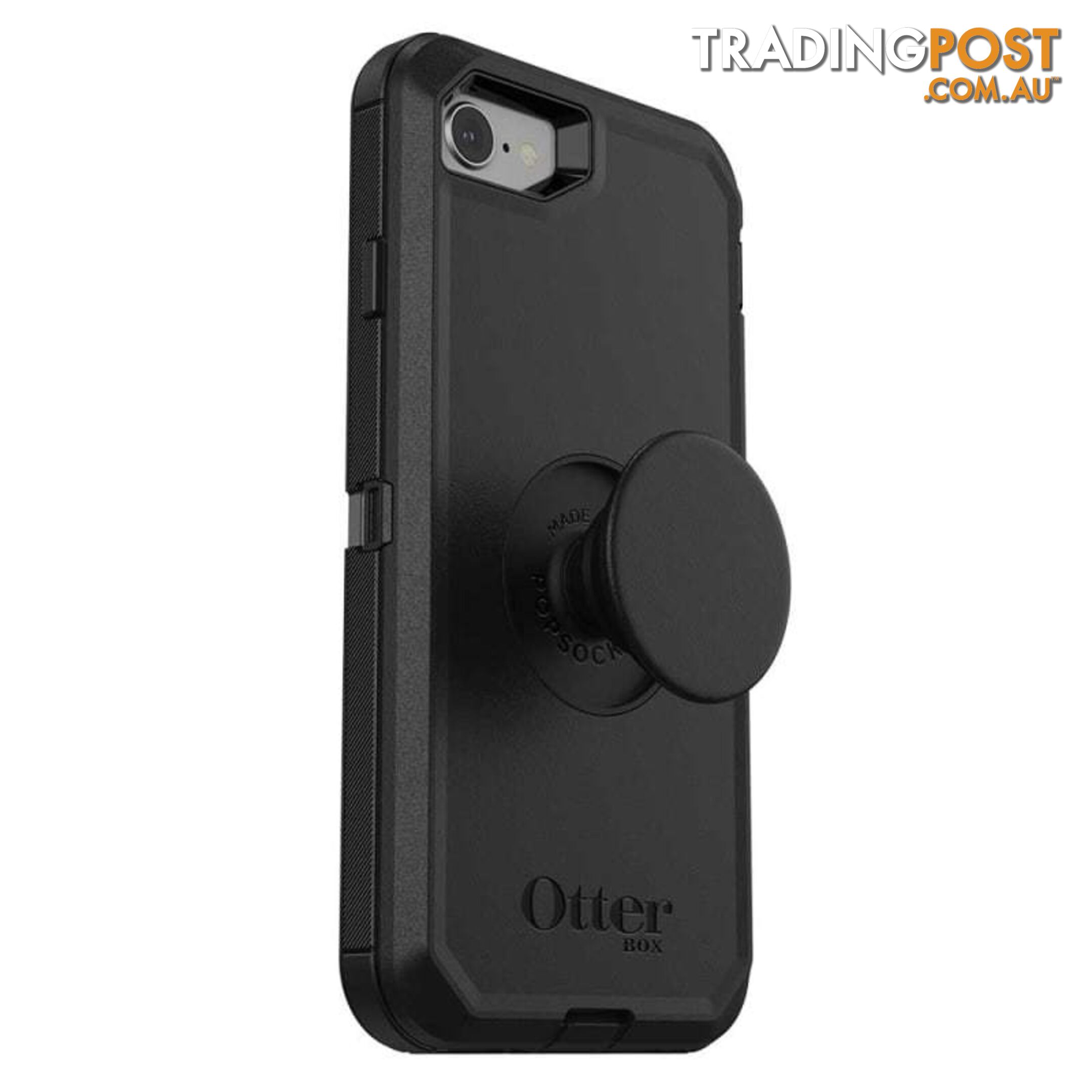 OtterBox Otter + Pop Defender Case For iPhone 7/8/SE - OtterBox - Black - 660543498735