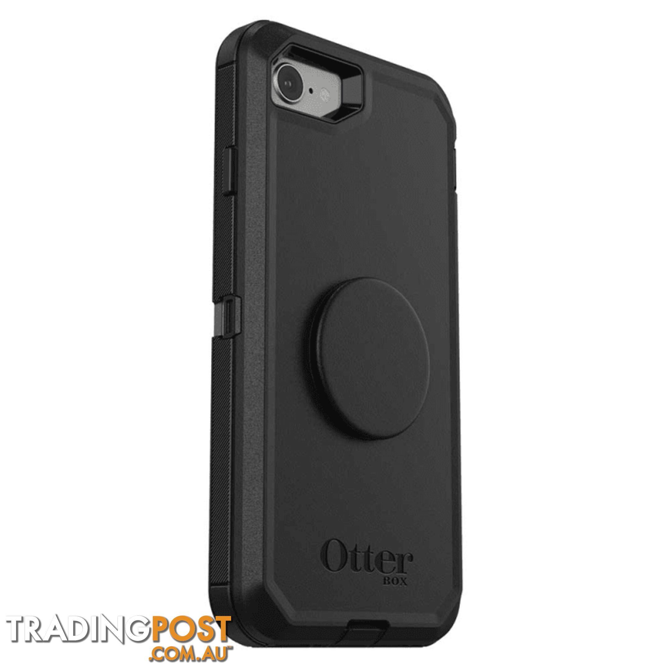 OtterBox Otter + Pop Defender Case For iPhone 7/8/SE - OtterBox - Black - 660543498735