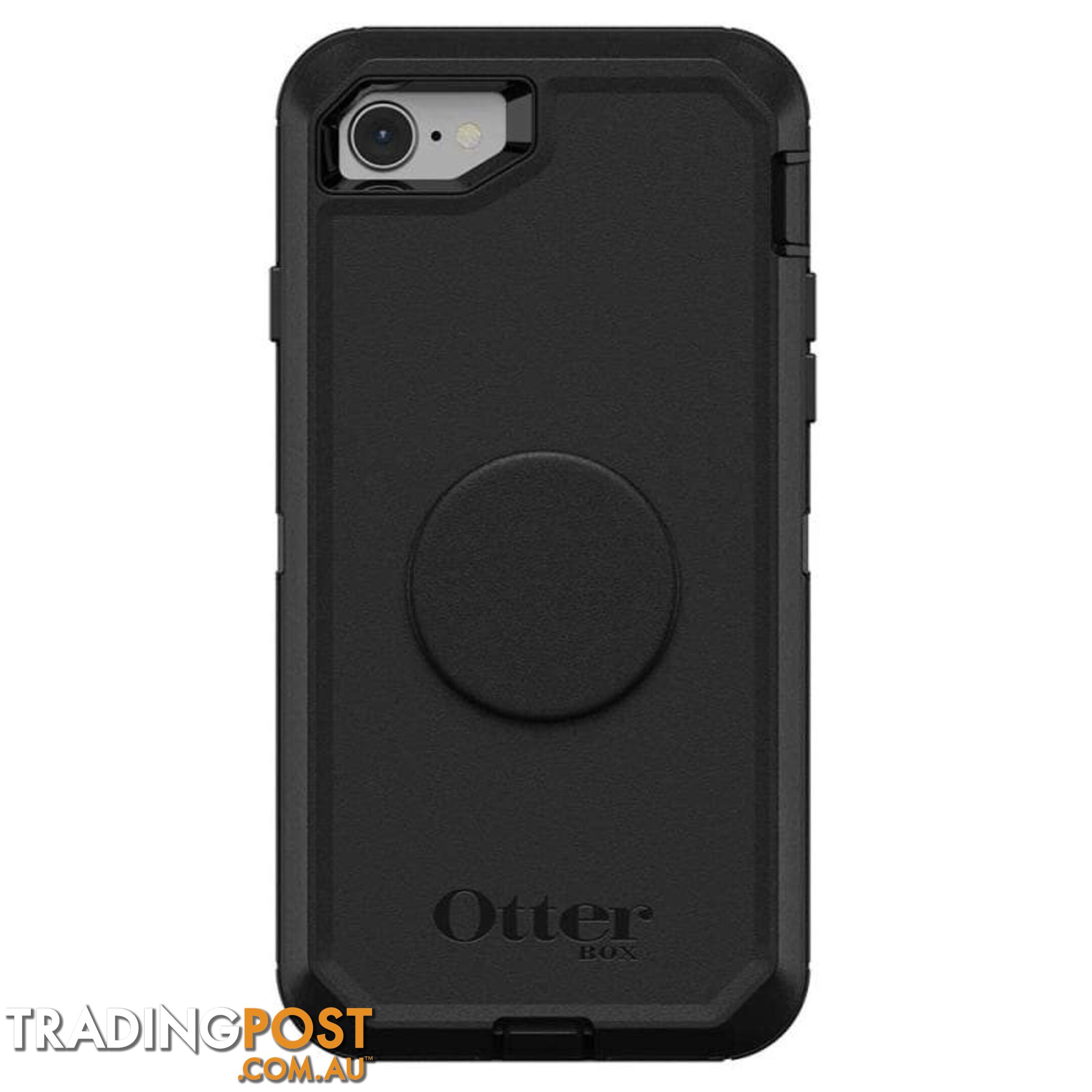 OtterBox Otter + Pop Defender Case For iPhone 7/8/SE - OtterBox - Black - 660543498735