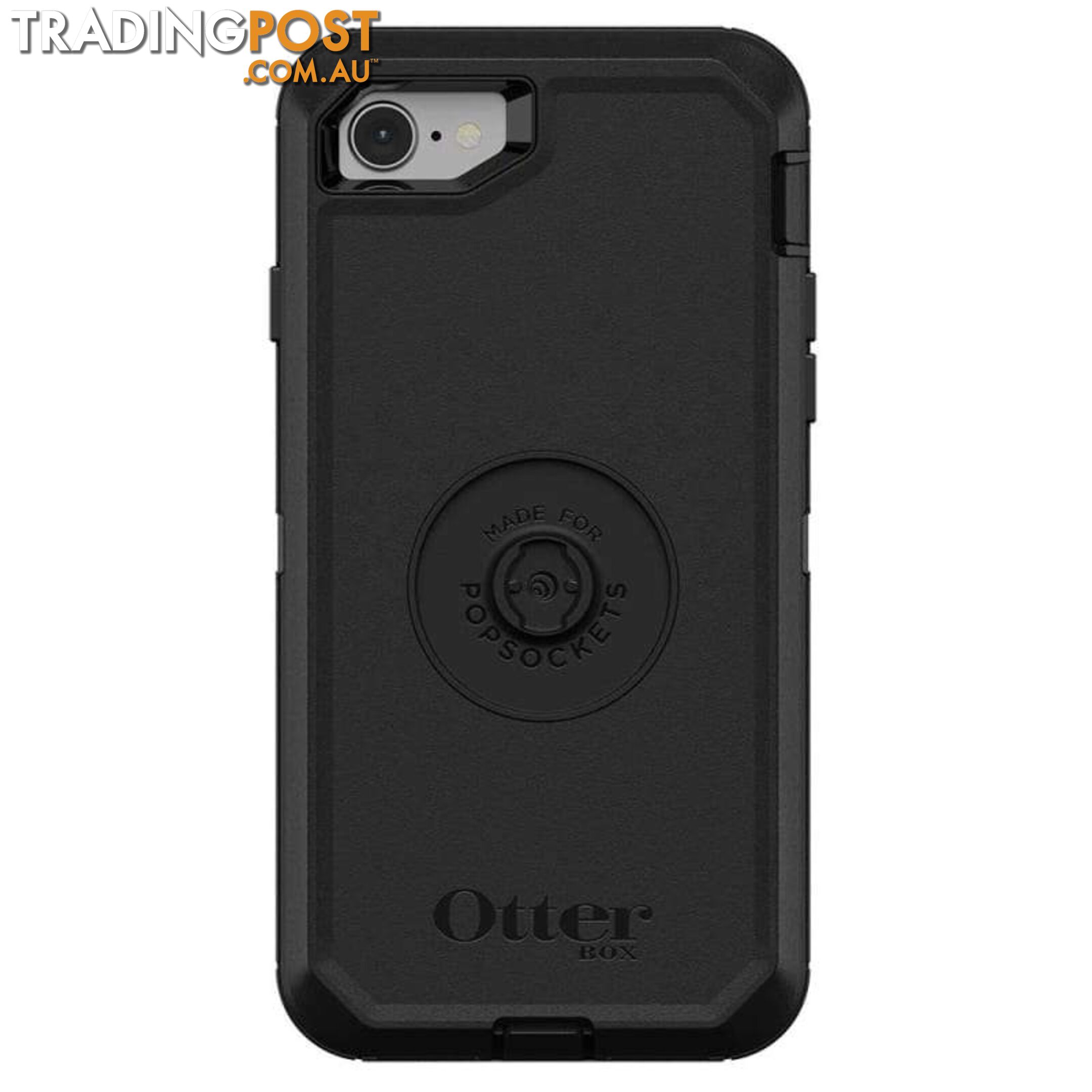 OtterBox Otter + Pop Defender Case For iPhone 7/8/SE - OtterBox - Black - 660543498735