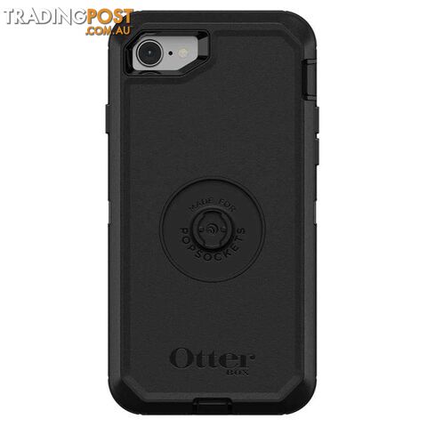 OtterBox Otter + Pop Defender Case For iPhone 7/8/SE - OtterBox - Black - 660543498735