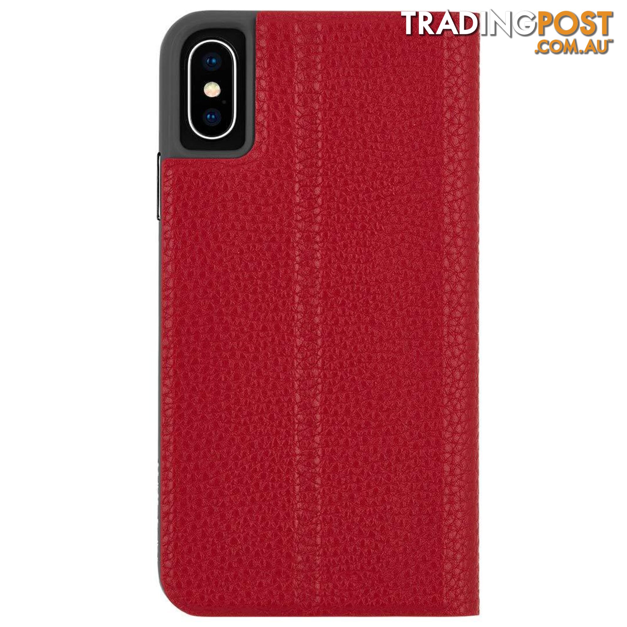 Case-Mate Barely There Foli Minimalist Case For iPhone Xs Max - Case-Mate - Cardinal - 846127181105