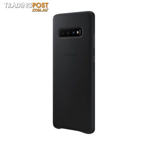 Samsung Leather Cover For Samsung Galaxy S10e - Samsung - Black