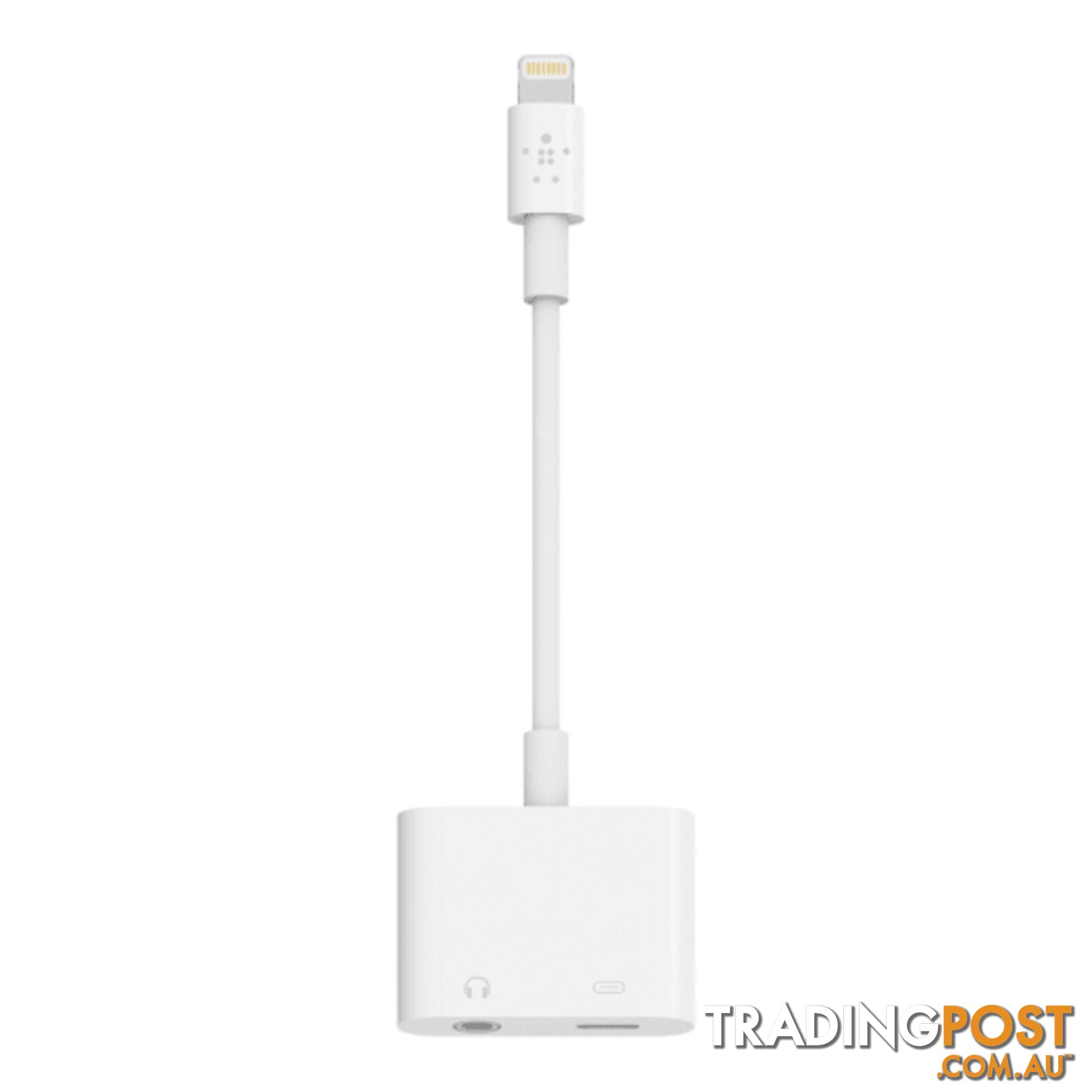 Belkin 3.5 mm Audio + Charge RockStar - White - Belkin - 745883734108