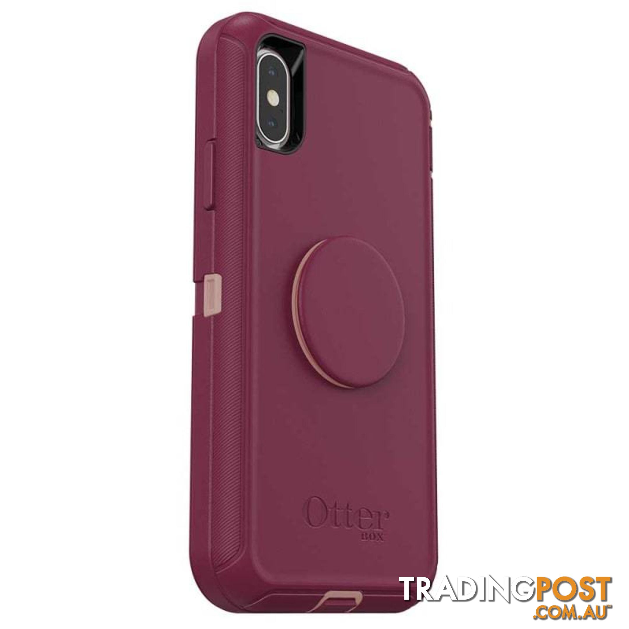 OtterBox Otter + Pop Defender Case For iPhone Xs Max - OtterBox - Black - 660543498872