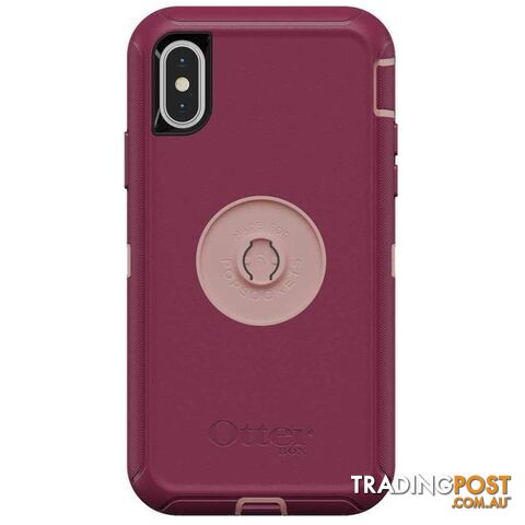 OtterBox Otter + Pop Defender Case For iPhone Xs Max - OtterBox - Black - 660543498872