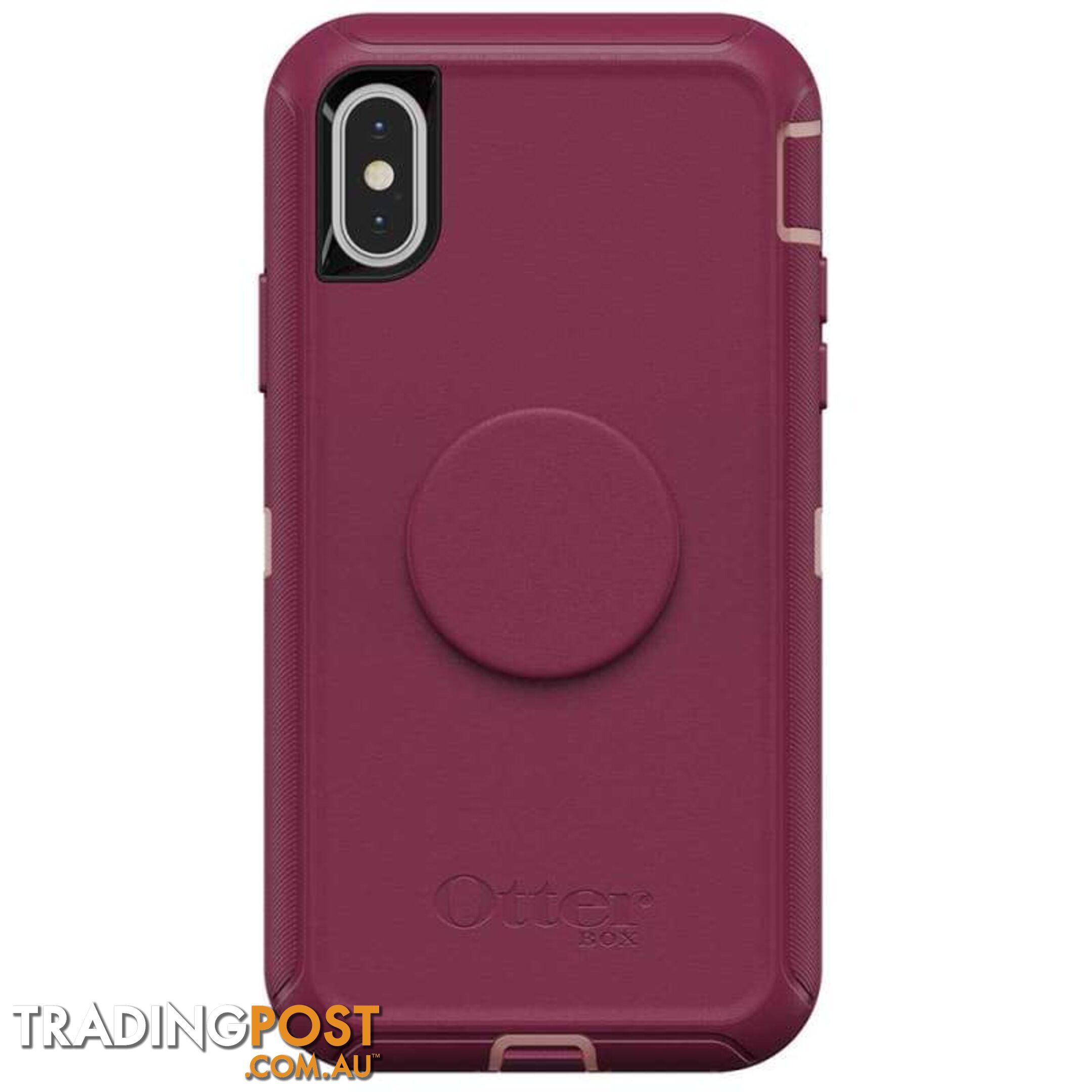 OtterBox Otter + Pop Defender Case For iPhone Xs Max - OtterBox - Black - 660543498872