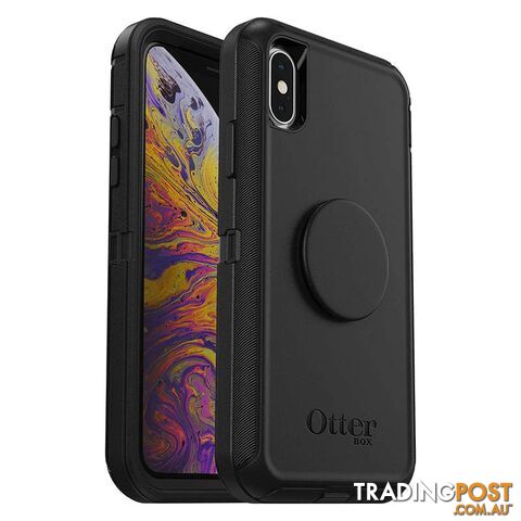 OtterBox Otter + Pop Defender Case For iPhone Xs Max - OtterBox - Black - 660543498872