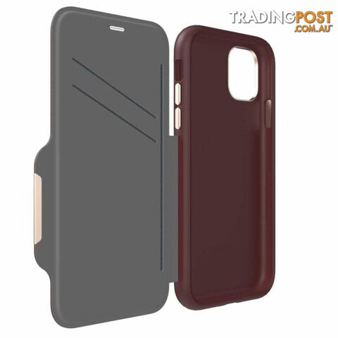 EFM Monaco D3O Leather Wallet Case Armour For iPhone XR|11 - EFM - Ocean Blue - 9319655073842 - photo 4 of 7
