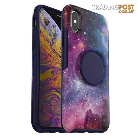 OtterBox Otter + Pop Symmetry Case For iPhone Xs Max - OtterBox - Blue Nebula - 660543497592