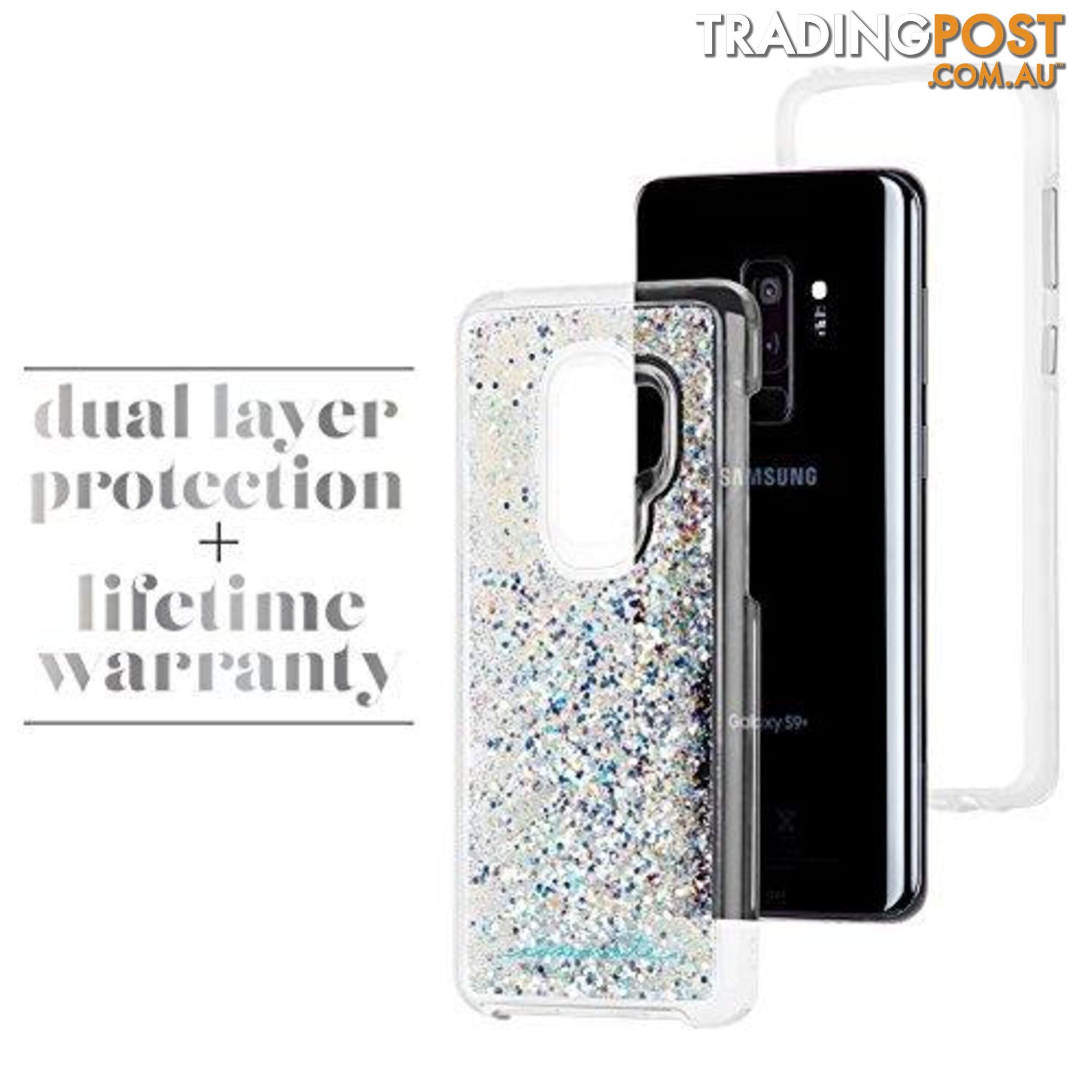 Case-Mate Waterfall Case For Samsung Galaxy S9 - Case-Mate - Iridescent Diamond - 846127177641