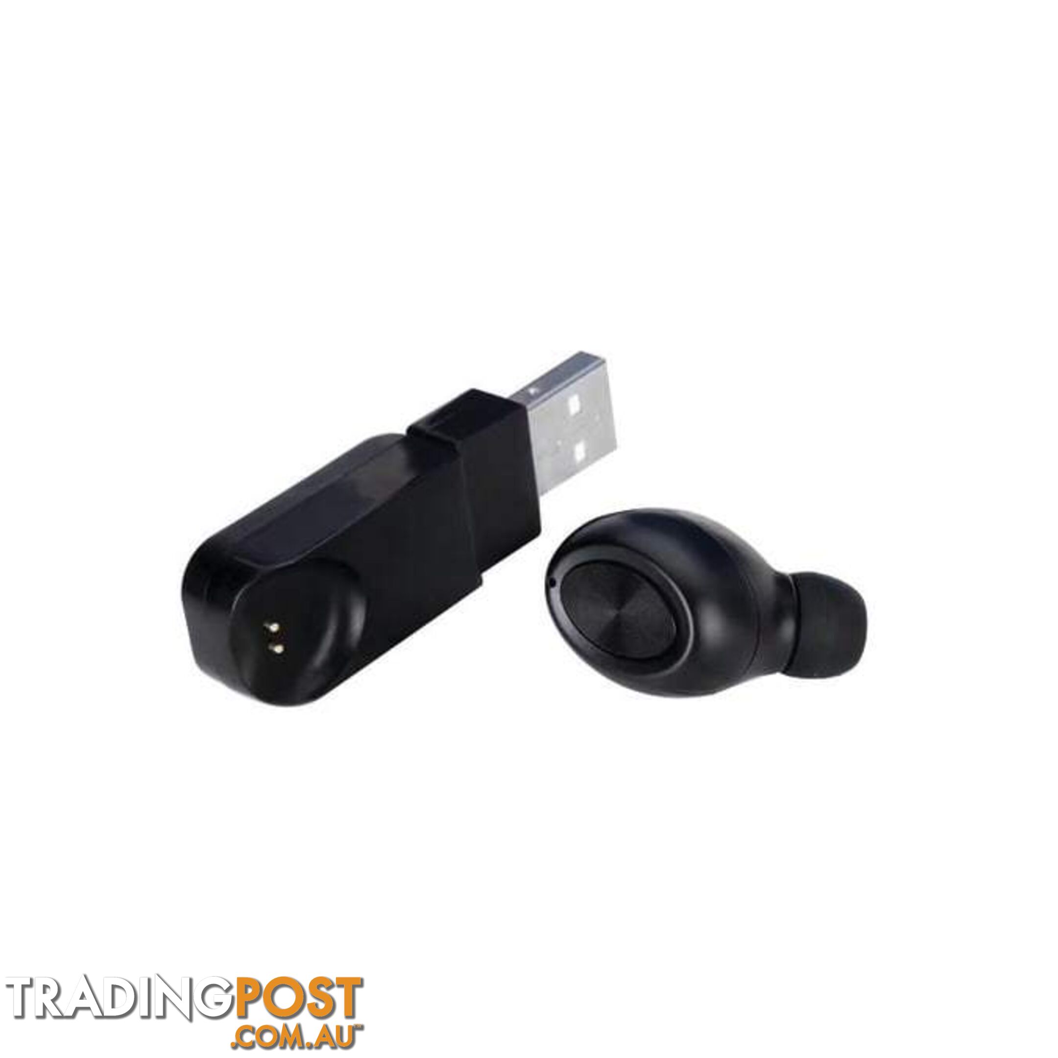 Cleanskin Mini Bluetooth Earphone With USB Cable - Cleanskin - 9319655067346