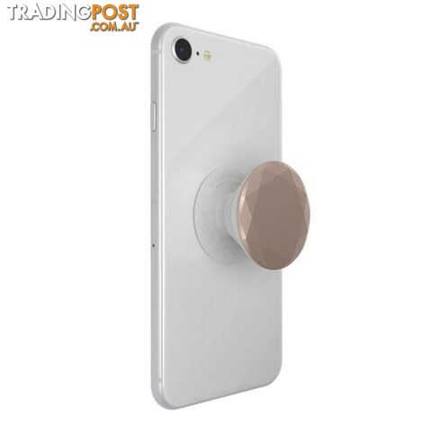 PopGrip Premium (Gen 1) Rose Gold Metallic Diamond - PopSockets - 815373029943